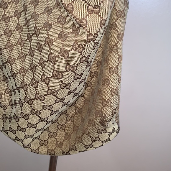 Gucci Vintage Signature Canvas Hobo - Picture 11 of 14